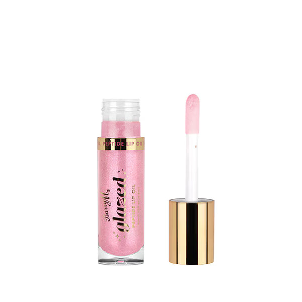 Barry M Glazed Peptide Lip Oil Pink Shimmer - British product