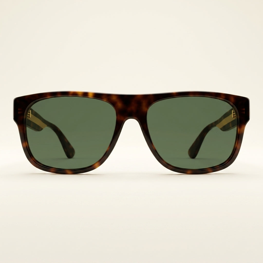 Gucci GG0341S sunglasses men Havana green (British brand)