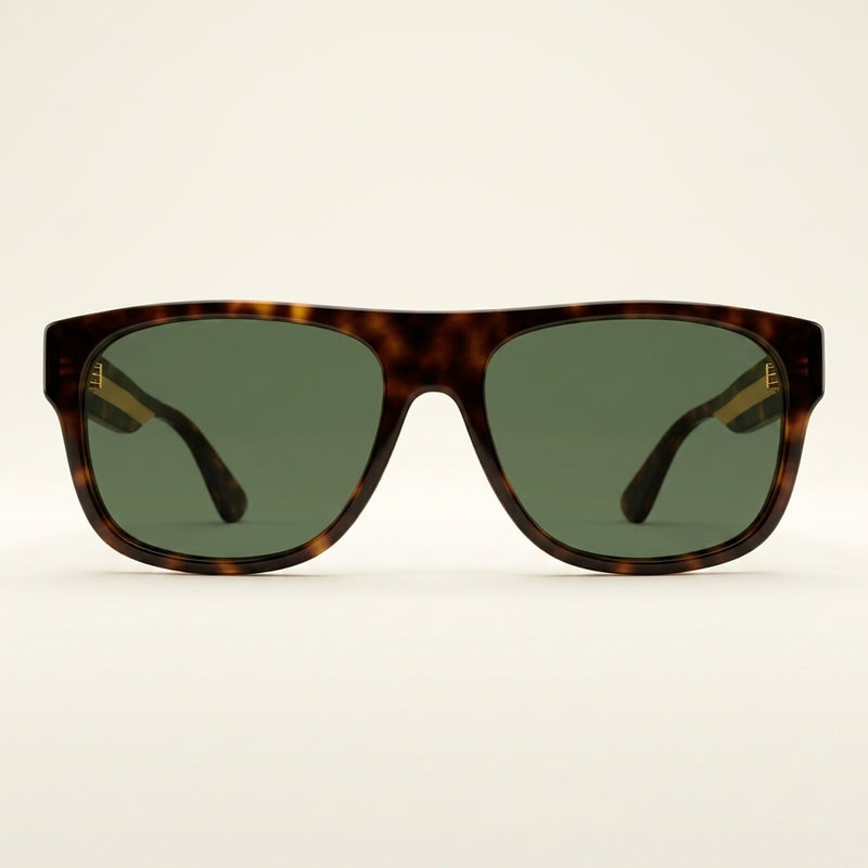 Gucci GG0341S sunglasses men Havana green (British brand)