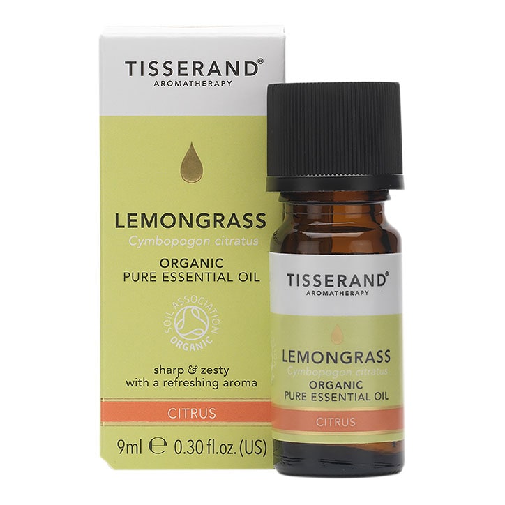 Tisserand Lemongrass Organic Pure Essential Oil 9ml GOODS Holland&Barrett   