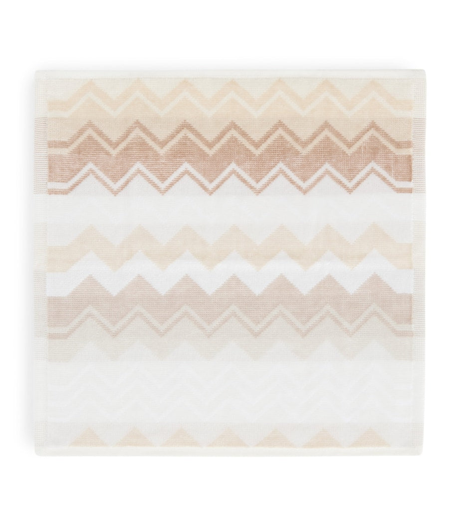 Missoni Home Giacomo facecloths set of 6 30cm x 30cm, UK version