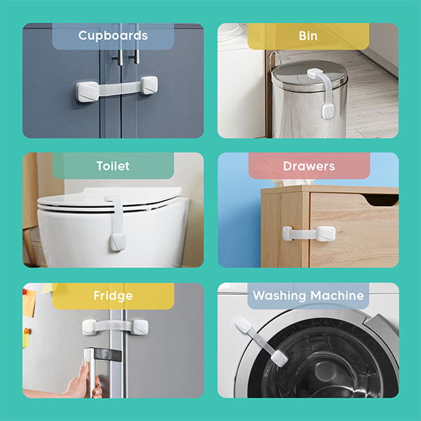 Aycorn baby safety straps 8 pack - British product