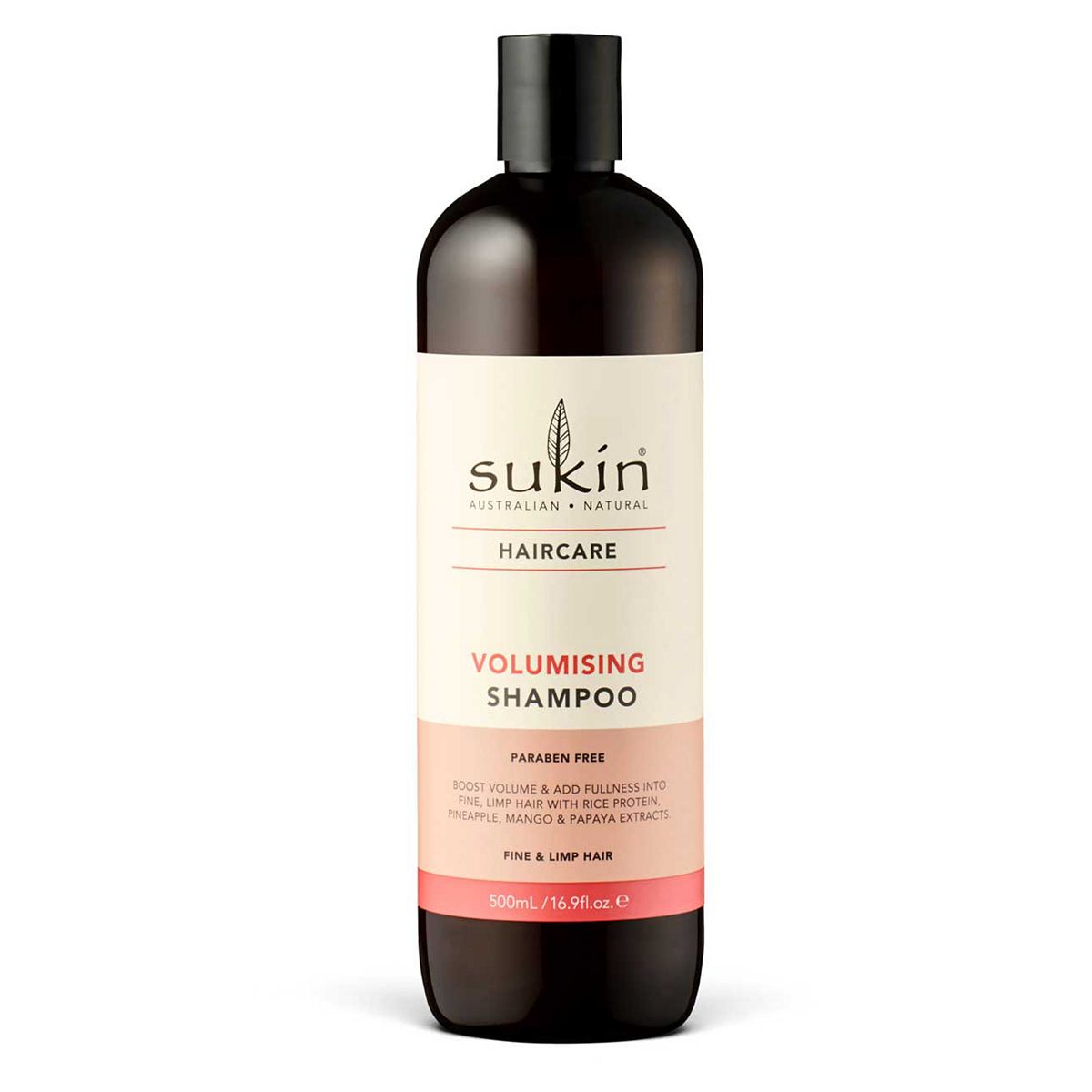 Sukin Volumising Shampoo 500ml Natural Shampoo Boots   