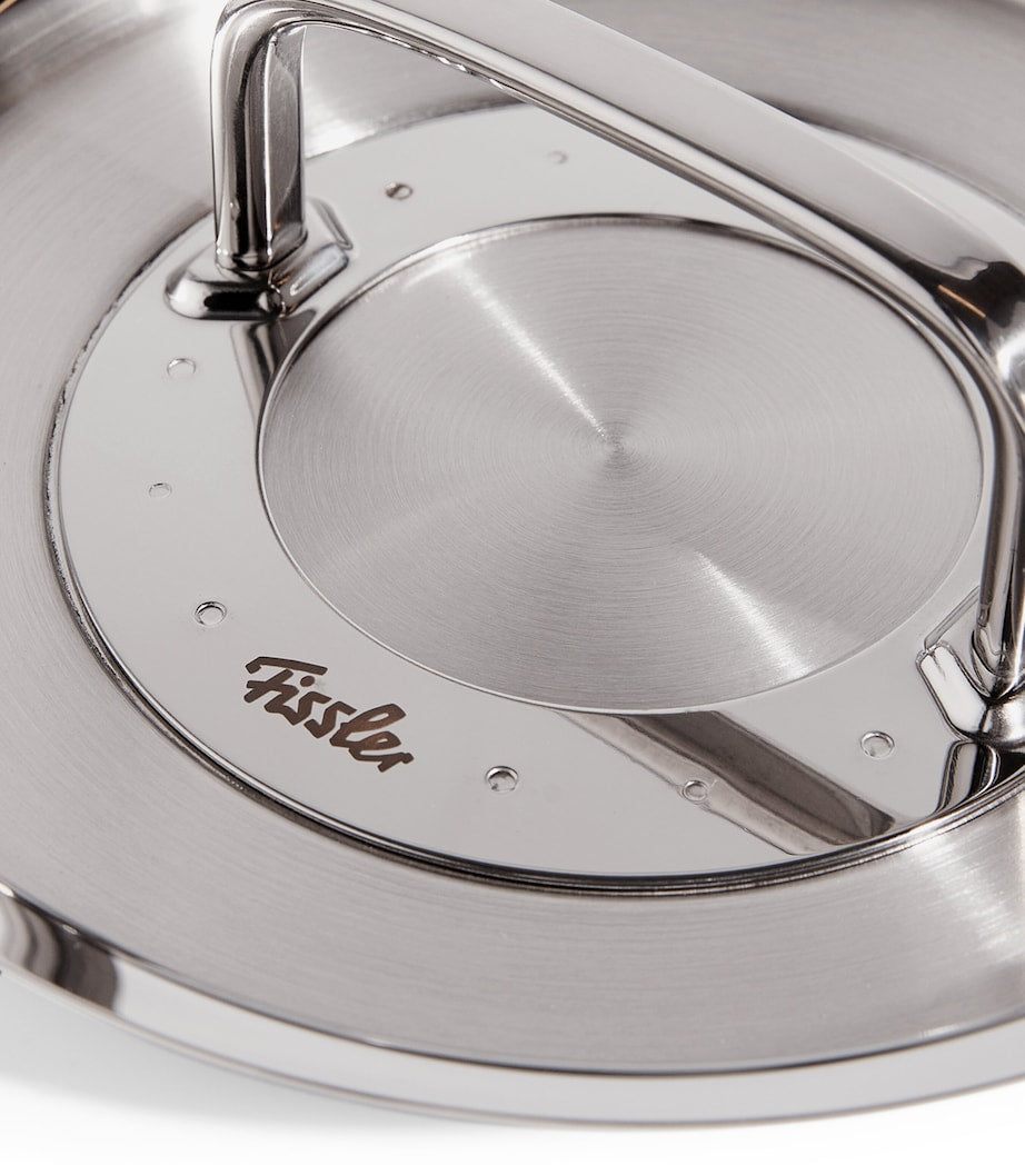 Stainless Steel Saucepan Without Lid, 21.5cm Diameter, Induction Compatible