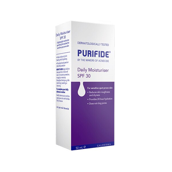 Acnecide Purifide Daily Moisturiser Spf30 50Ml