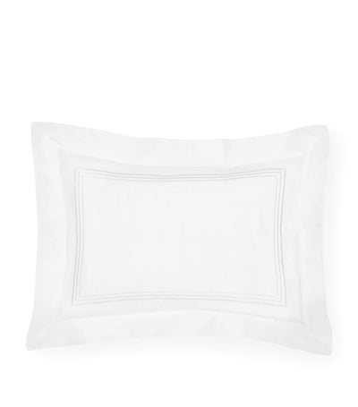 Harrods Pratesi Tre Righe Oxford Pillowcase 50cm x 90cm- Buy online at McGrocer