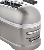 KitchenAid two-slot toaster with auto sensor and sandwich rack, UK version