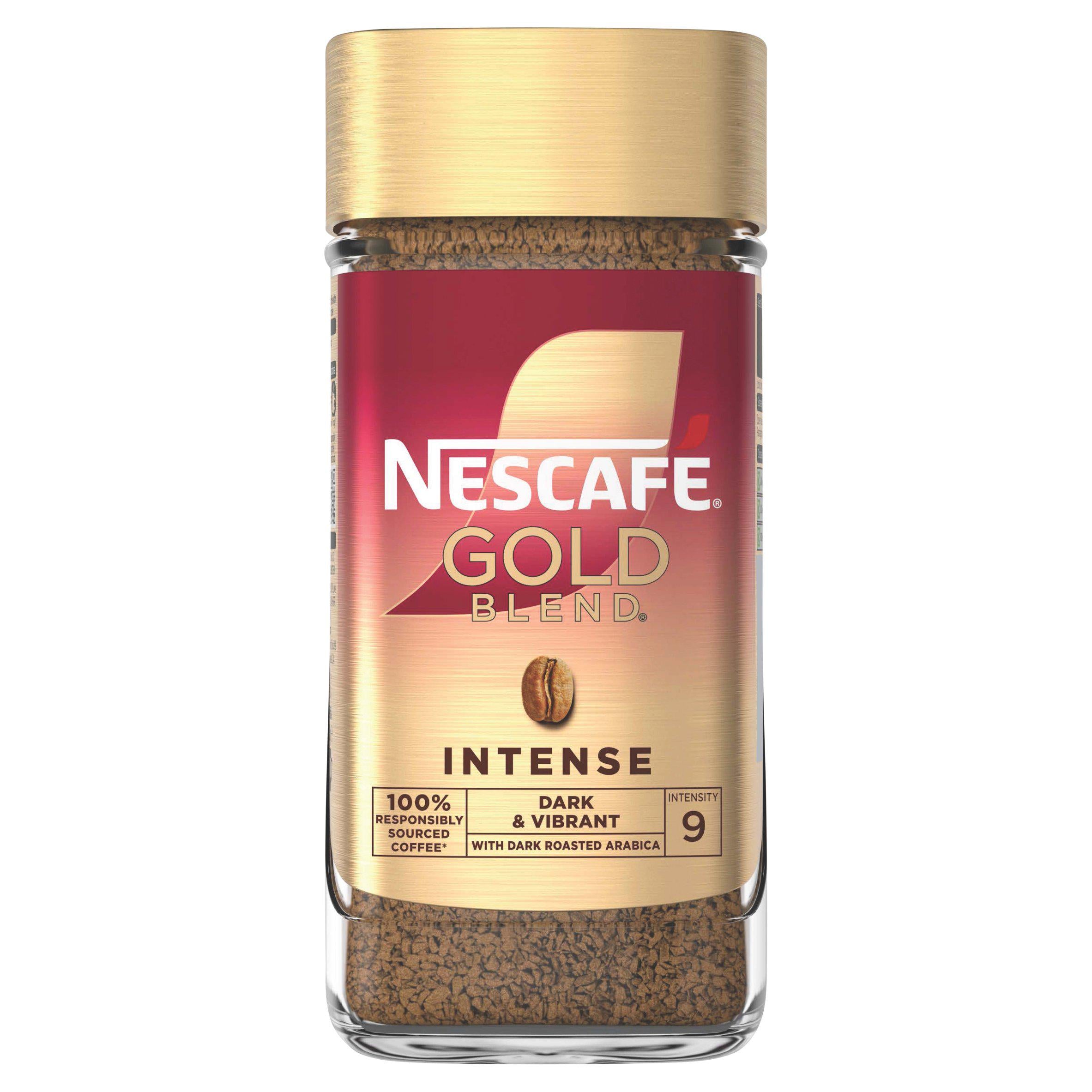 Nescafé Gold Blend Intense Instant Coffee 200g All coffee Sainsburys   