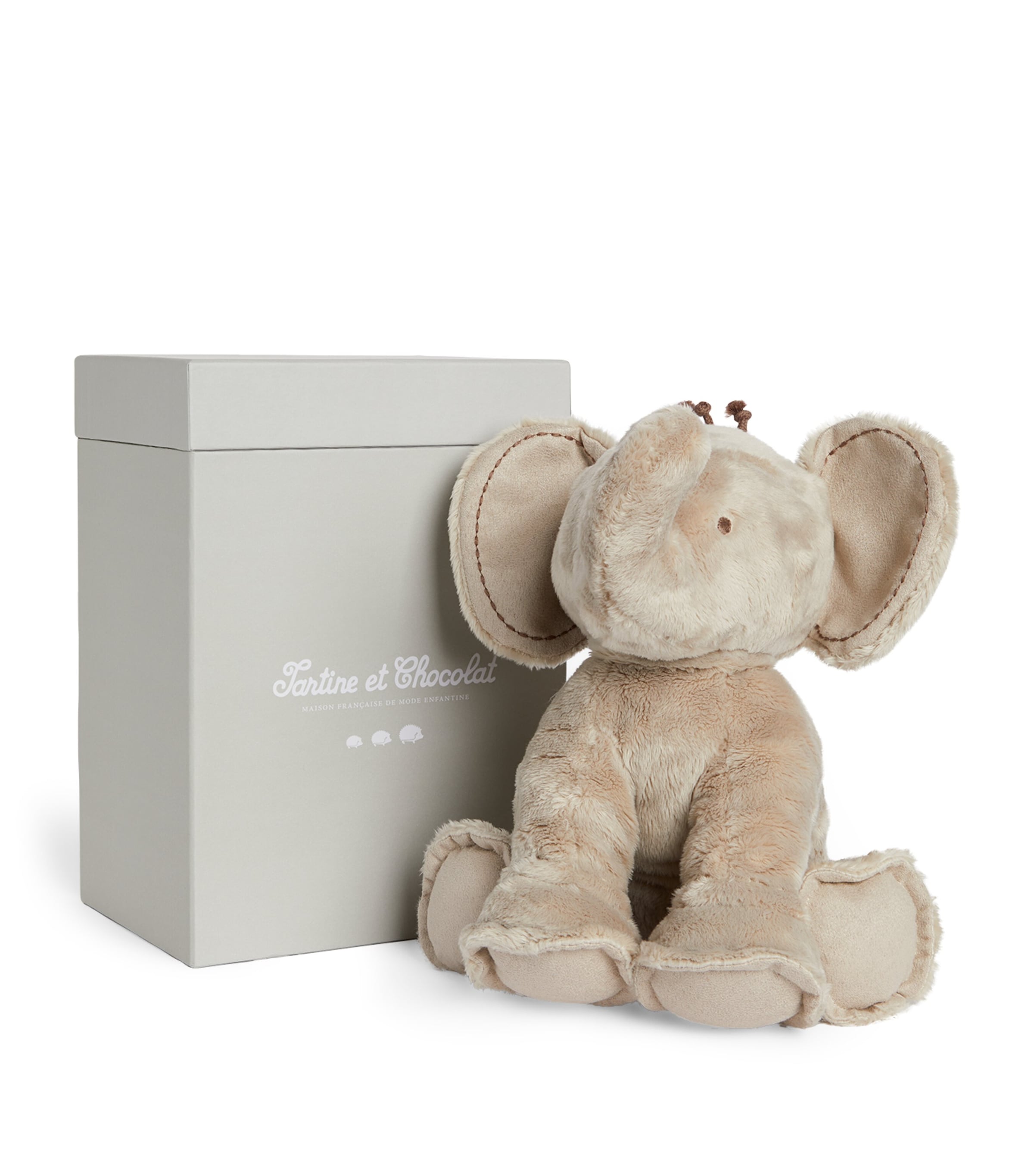 Tartine et Chocolat Ferdinand The Elephant soft toy 21cm (British brand)