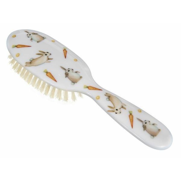 Rock & Ruddle Rabbits Small Mix Bristle Hairbrush