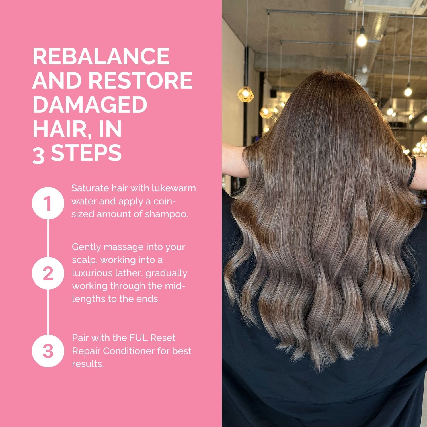 Ful Reset Repair Shampoo 250ml - British product
