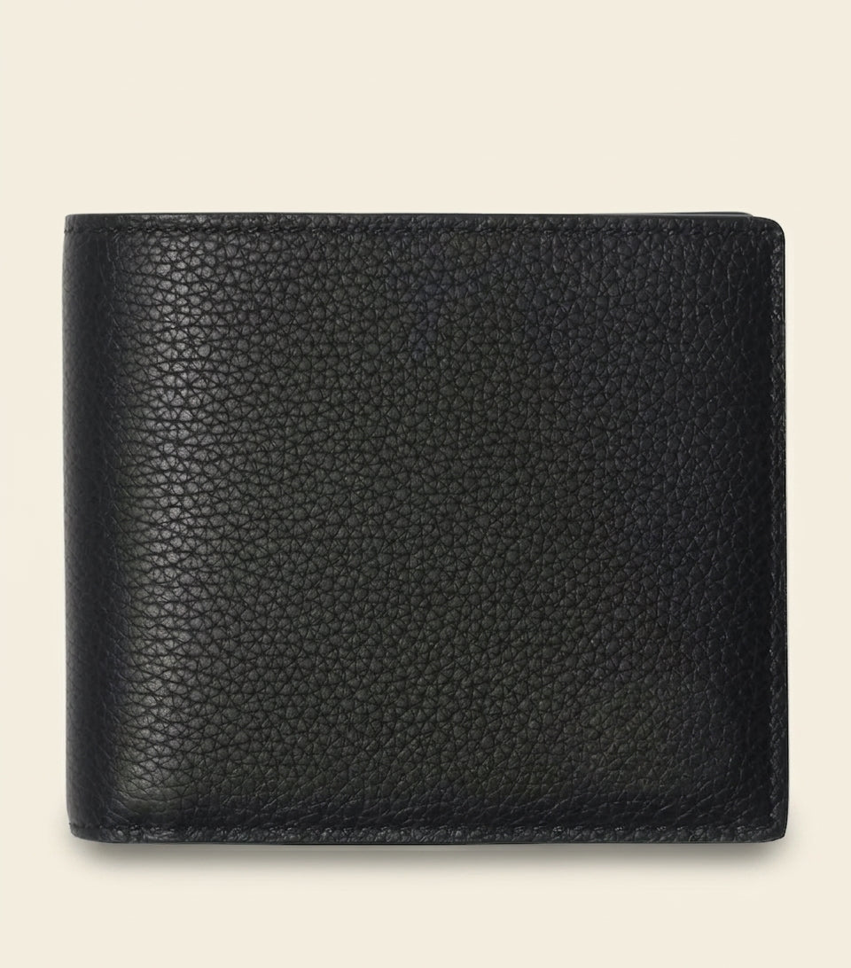 Burberry Cotswolds bifold leather wallet, UK version