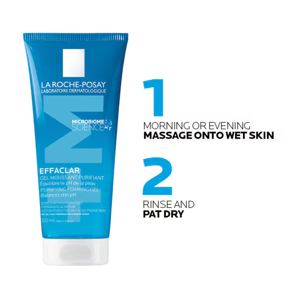 La Roche-Posay face wash blemish prone skin 200ml, imported from the UK