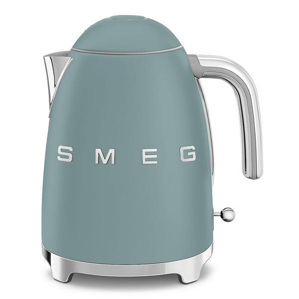 Smeg KLF03 Wasserkocher grüner Mattlack 1,7L, UK Version