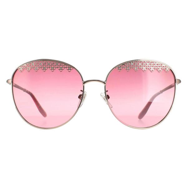 Chopard SCHF75S gold gradient round sunglasses (British brand)