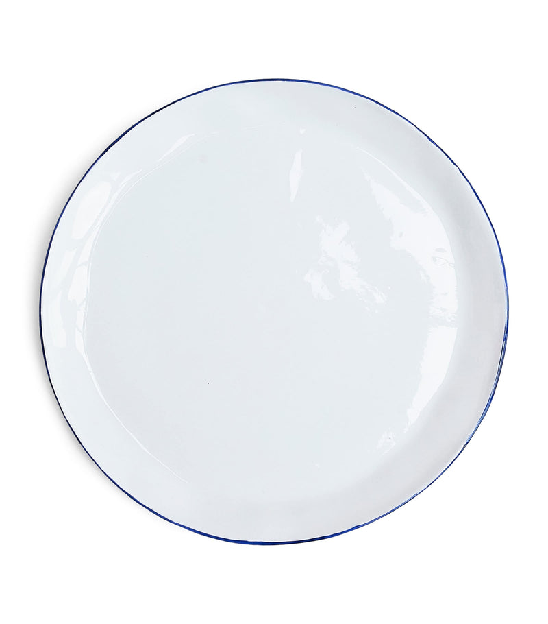 Feldspar Cobalt side plates set of 4 24cm - British product