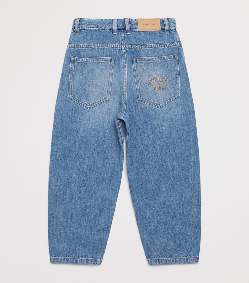 Givenchy Kids Barrel Leg Jeans 4-12+ years, UK version