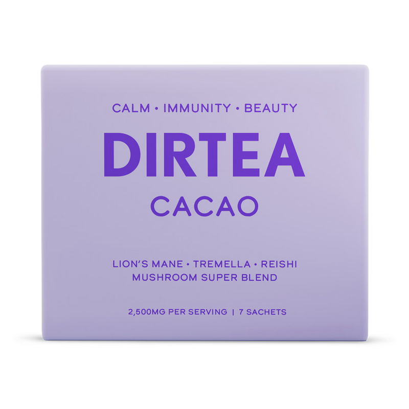 DIRTEA cacao mushroom super blend 7 sachets, UK version