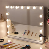 Livingandhome Hollywood Mirror LED 58x48cm, UK version