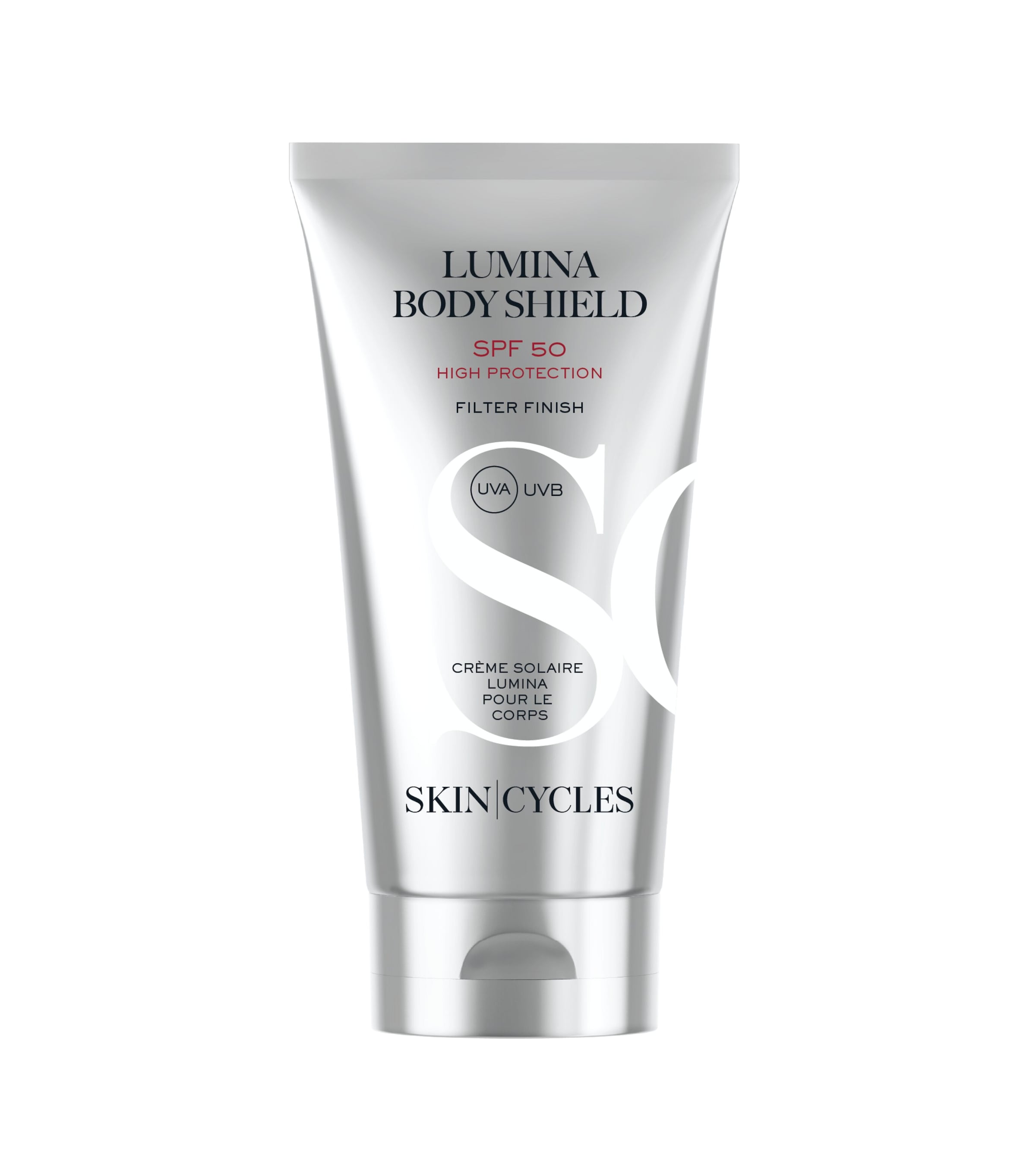 SKIN - CYCLES Lumina Body Shield SPF 50+ sunscreen 50ml (British brand)