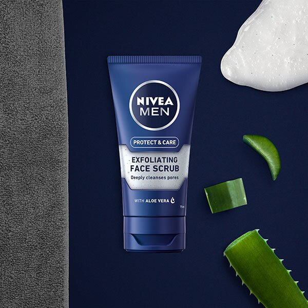 NIVEA MEN Exfoliating Face Scrub Protect & Care 75ml GOODS Superdrug   