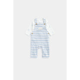 Mothercare My First Blue Dungarees and Bodysuit Set GOODS Boots   