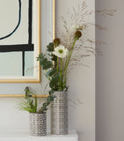 O.W.London Tall Bone China Maze Vase 22.5cm, imported from the UK