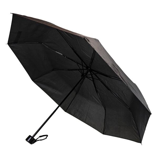 Drizzles wind resistant compact black umbrella, imported from the UK
