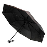 Drizzles wind resistant compact black umbrella, imported from the UK