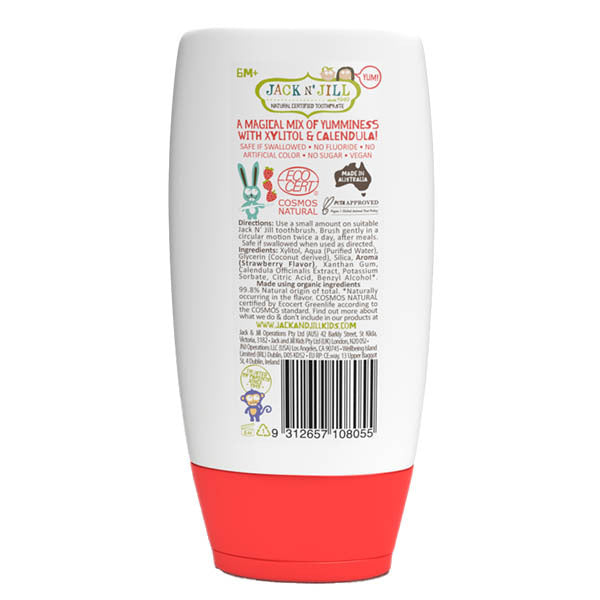 Jack N' Jill Natural Certified Kids Toothpaste Mega Berry GOODS Superdrug   