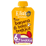 Ella's Kitchen Organic Banana Baby Brekkie Baby Food Breakfast Pouch 6+ Months 100g GOODS Sainsburys   