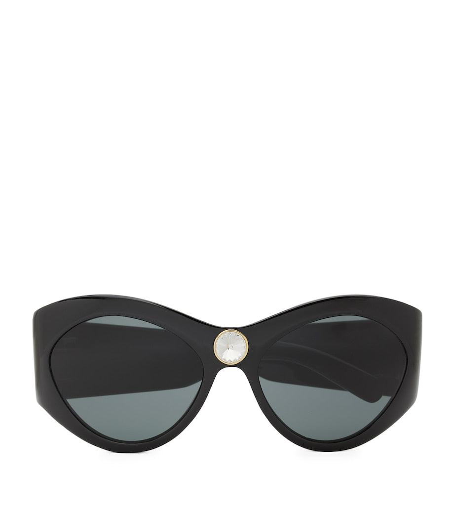 Saint Laurent crystal butterfly sunglasses, UK version