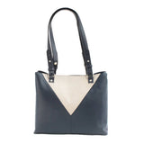 Eastern Counties Leather Alice Contrast Panel handbag, UK version