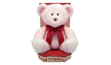 10inch Bear Soft Toy - Pink