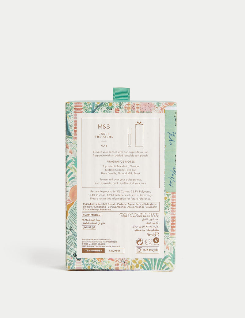 Under The Palms travel set 10ml (British brand)