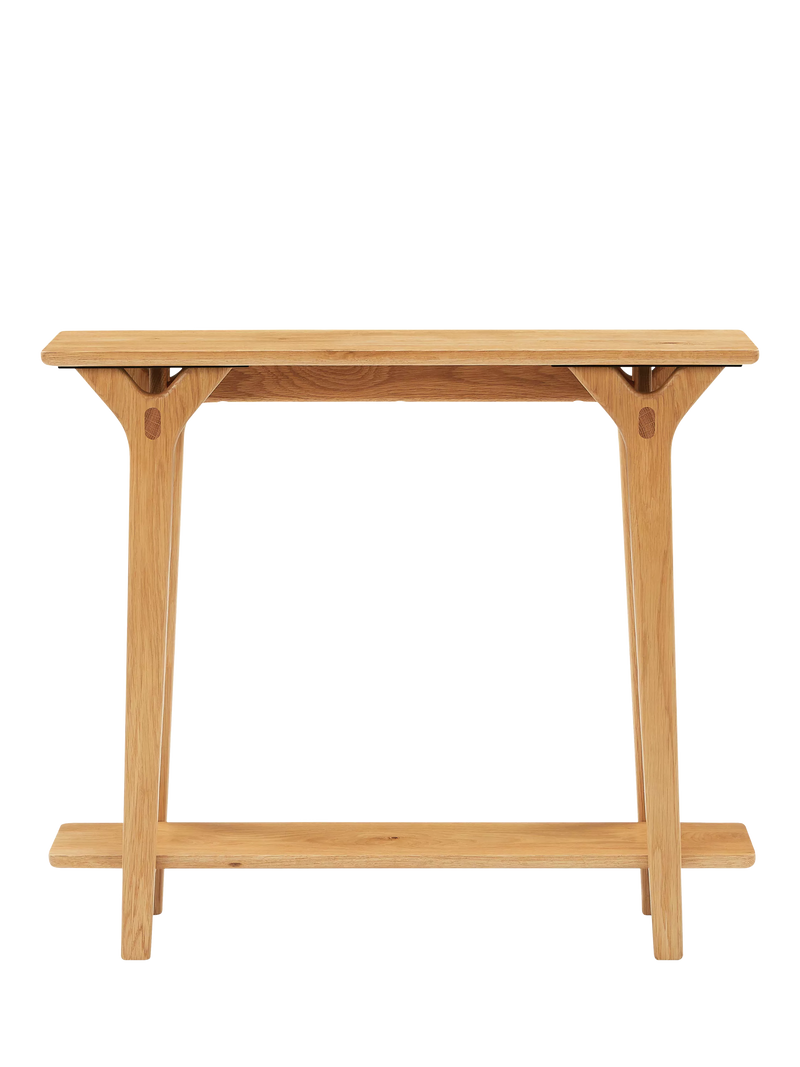 John Lewis oak console table 90cm wide, UK version
