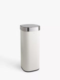 John Lewis Touch Bin, 40L - Stone