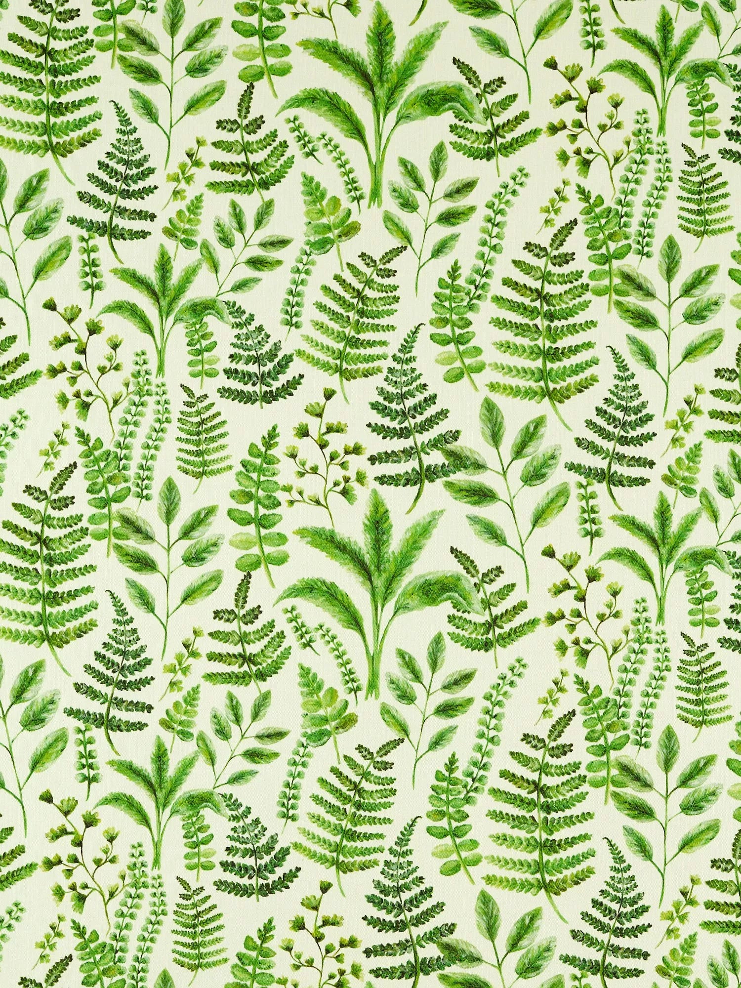 Clarke & Clarke Bracken furnishing fabric in Forest - British product