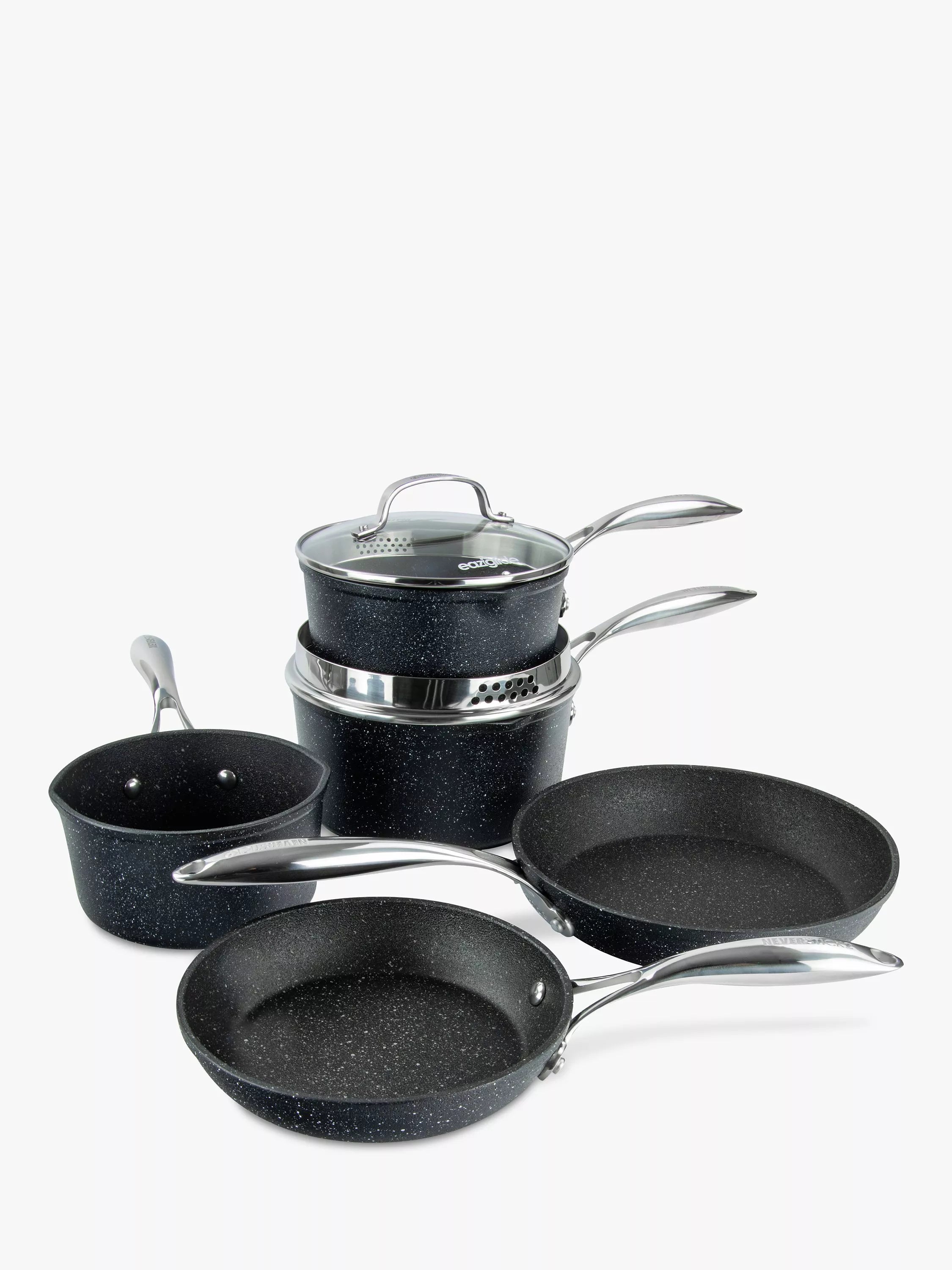 Eaziglide Neverstick2 non-stick pan set 5 piece - British product