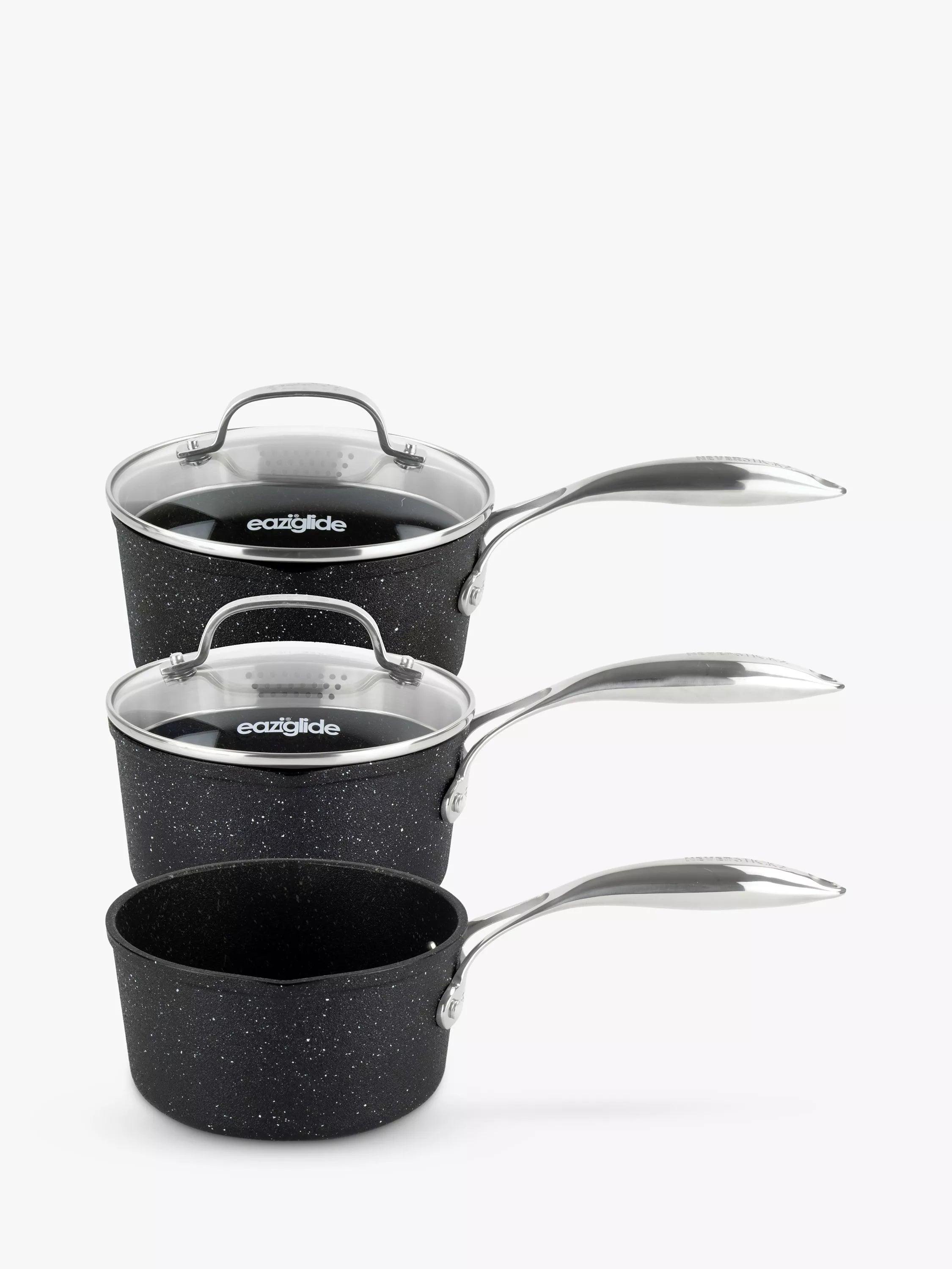 Eaziglide Neverstick2 non-stick pan set 5 piece - British product