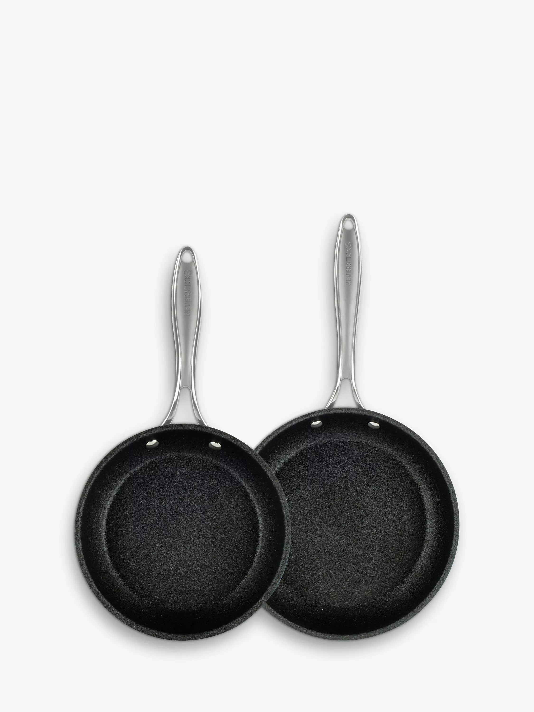 Eaziglide Neverstick3 Professional Aluminium Non-Stick Pan Set 5 Piece - British product
