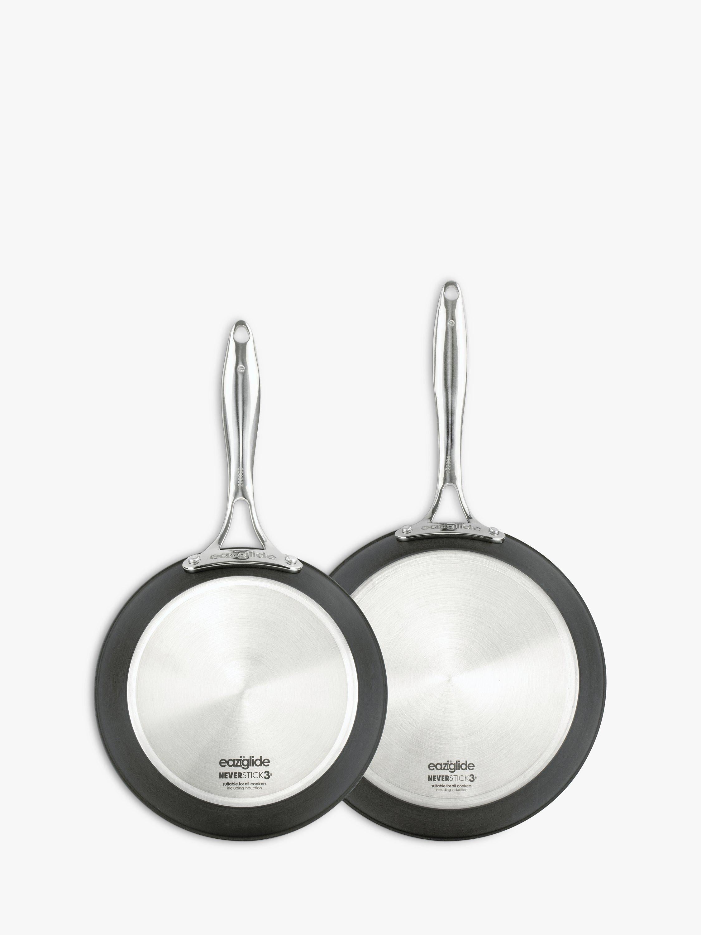 Eaziglide Neverstick3 Professional Aluminium Non-Stick Pan Set 5 Piece - British product