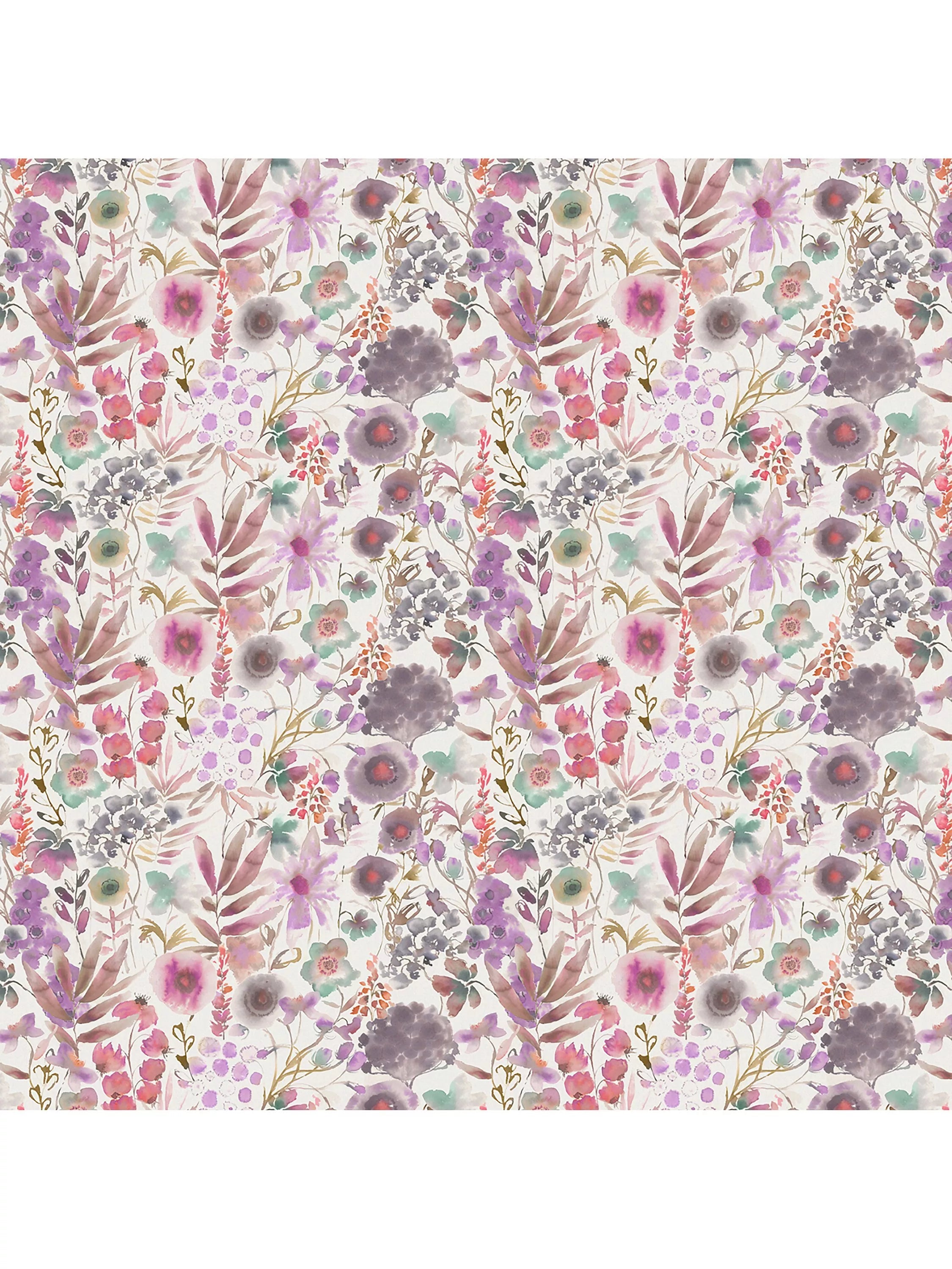 Voyage Lomondra furnishing fabric floral pattern 138cm, UK version