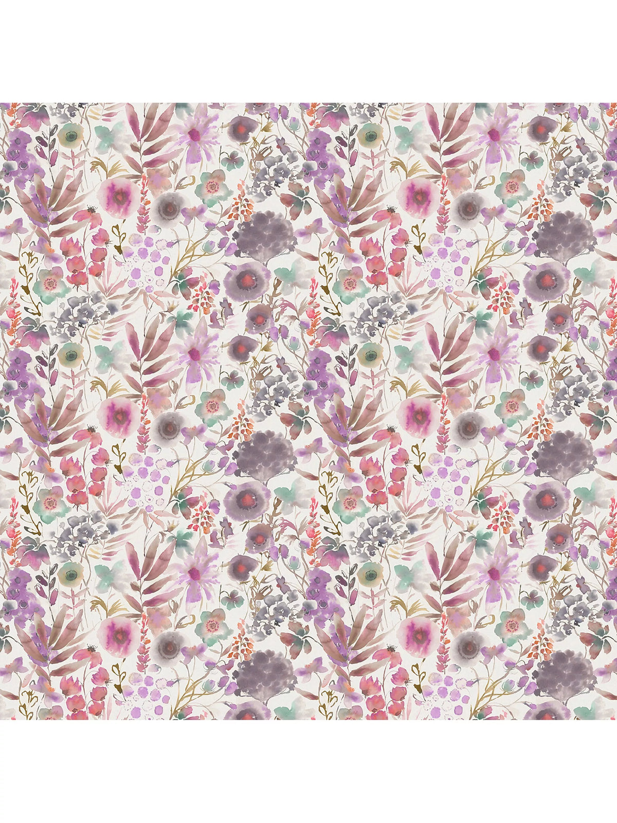 Voyage Lomondra furnishing fabric floral pattern 138cm, UK version