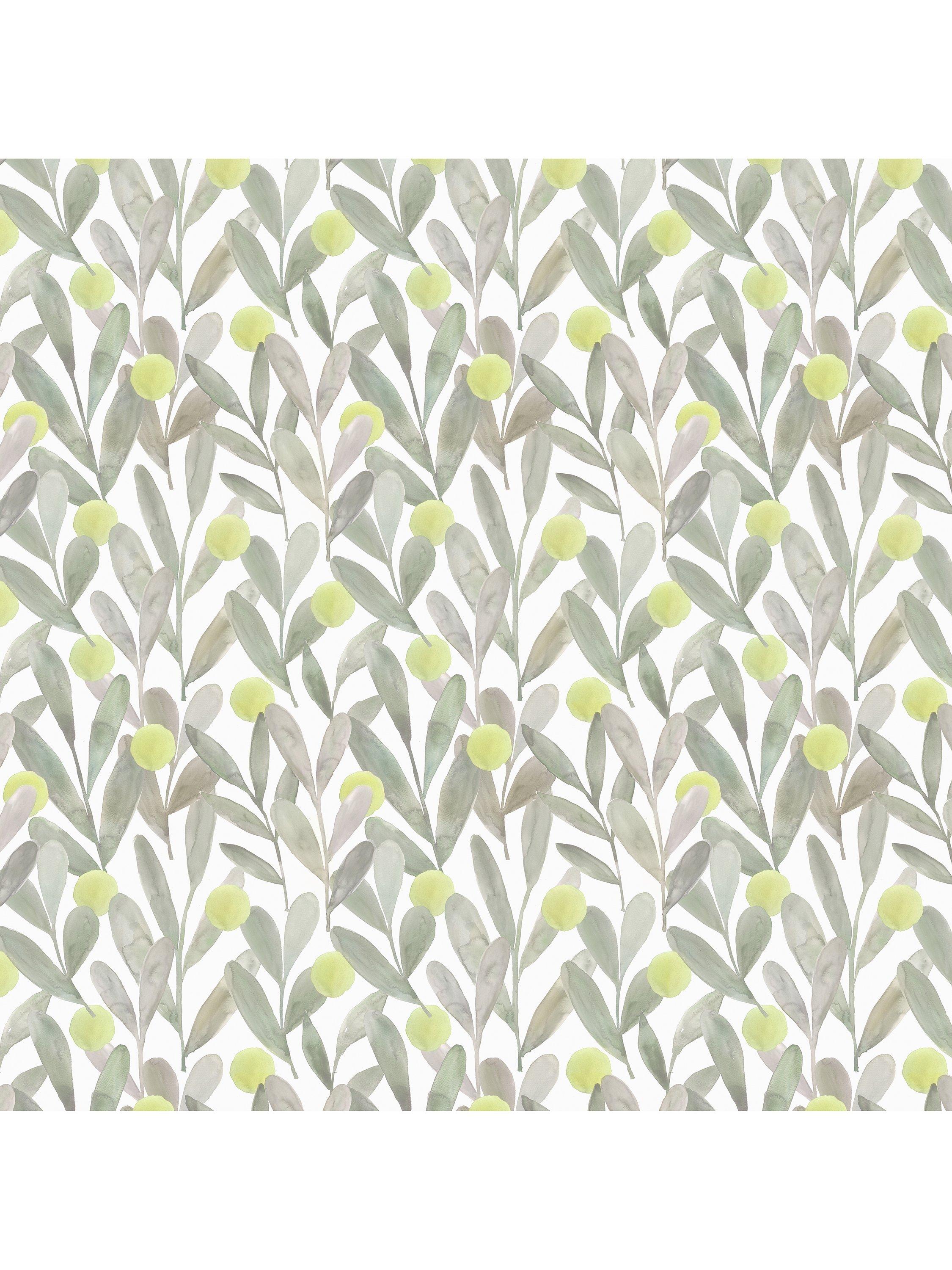 Voyage Enso furnishing fabric floral leaves pattern 138cm (British brand)