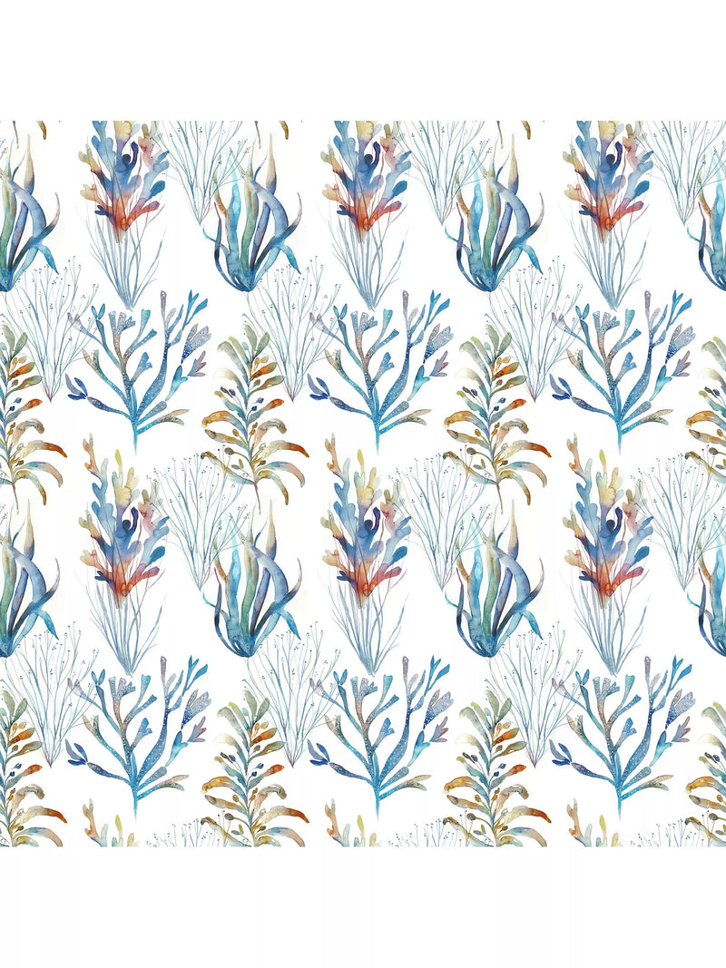 Voyage furnishing fabric coral reef print 136cm, UK version