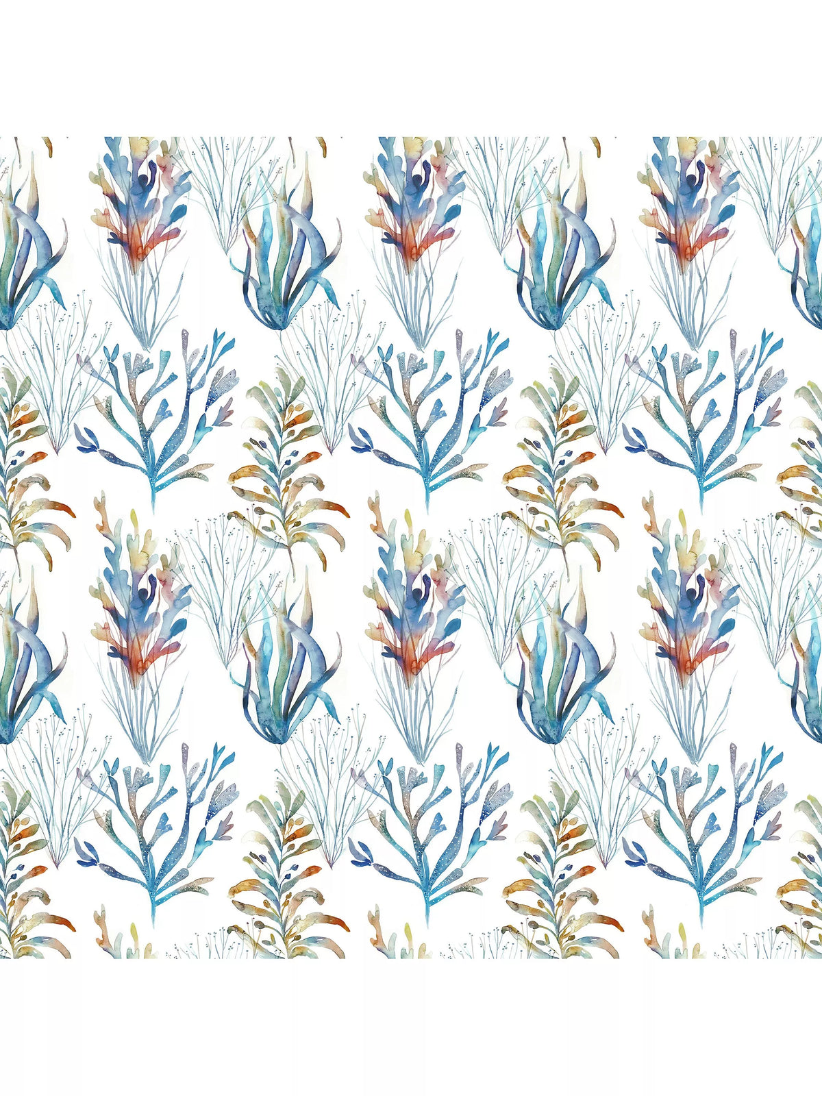 Voyage furnishing fabric coral reef print 136cm, UK version