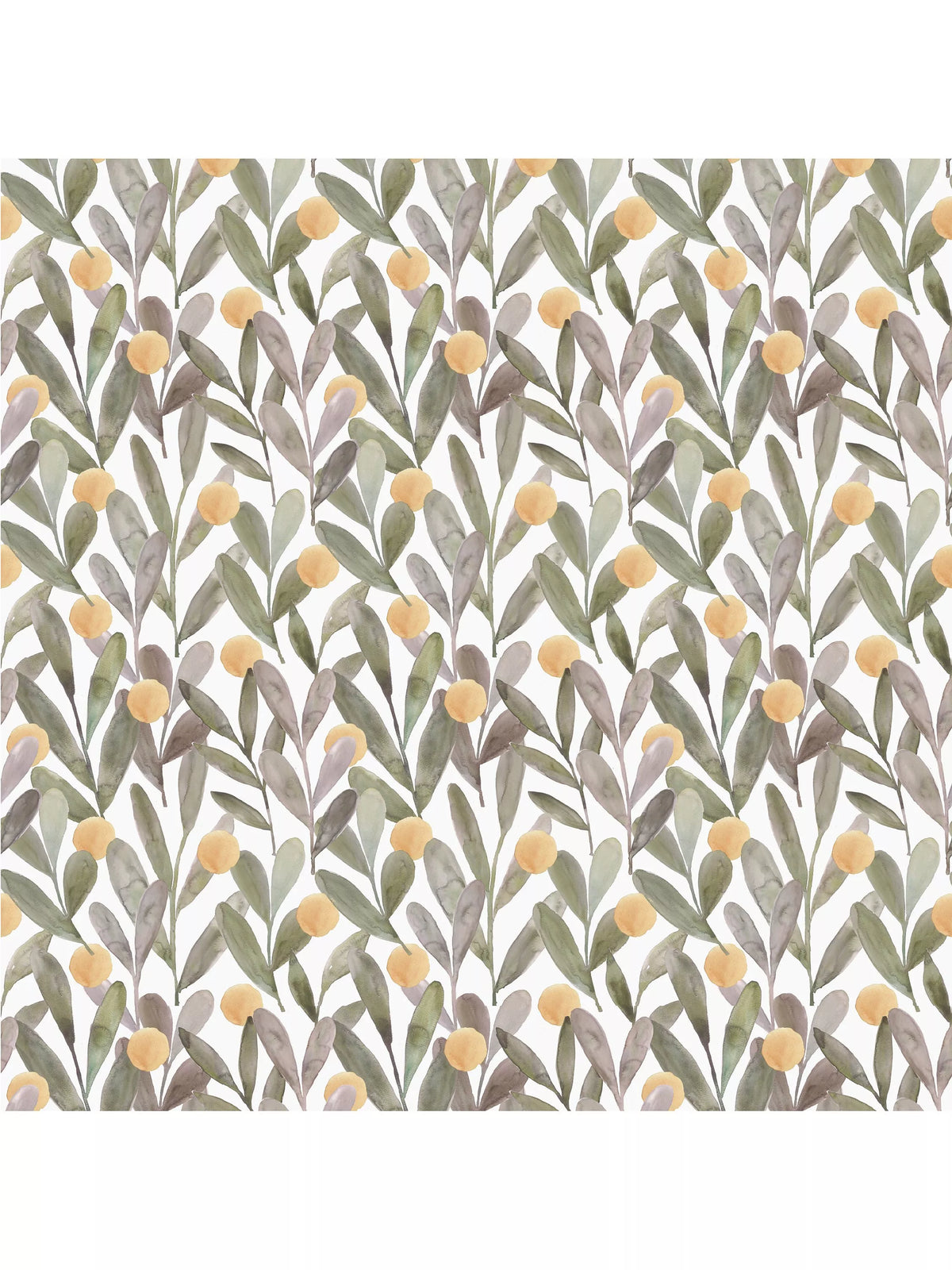 Voyage Enso furnishing fabric floral leaves pattern 138cm (British brand)