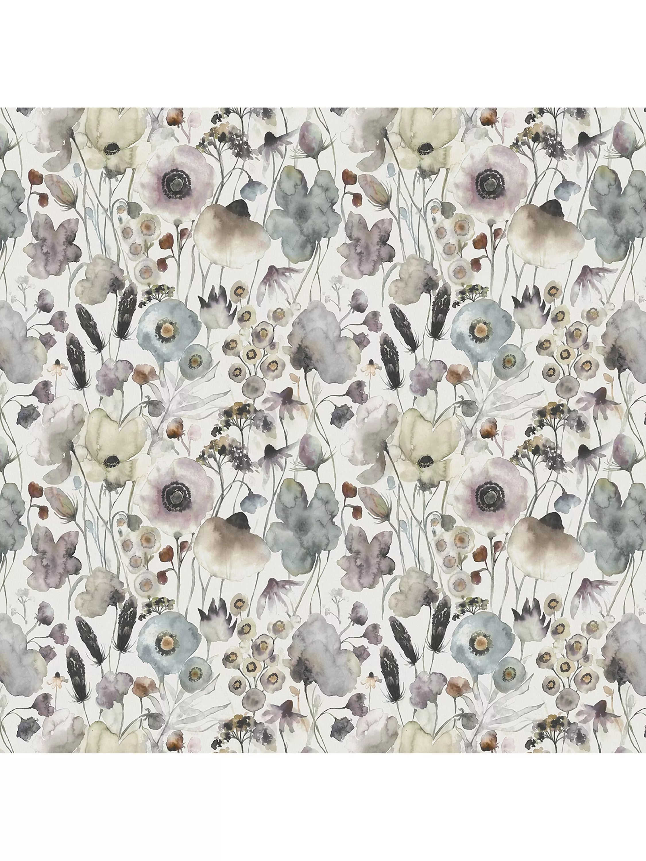 Voyage Hibbertia furnishing fabric floral design, UK version