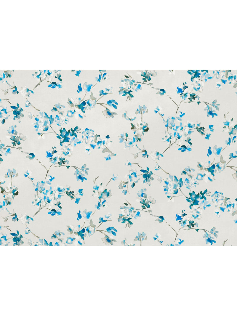Romo Thalia floral cotton satin fabric (British brand)